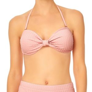 No Boundaries Juniors Rope Texture Bikini Swim Top